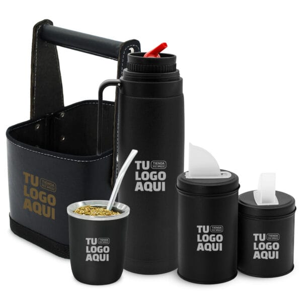 Termo Media Manija, Mate Viajero, Latas y Canasta Personalizados