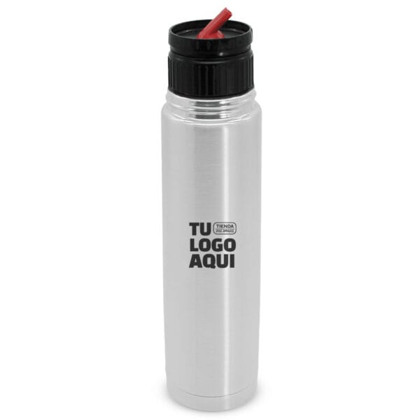 Termo Acero Inoxidable 1 Litro Mor Personalizado