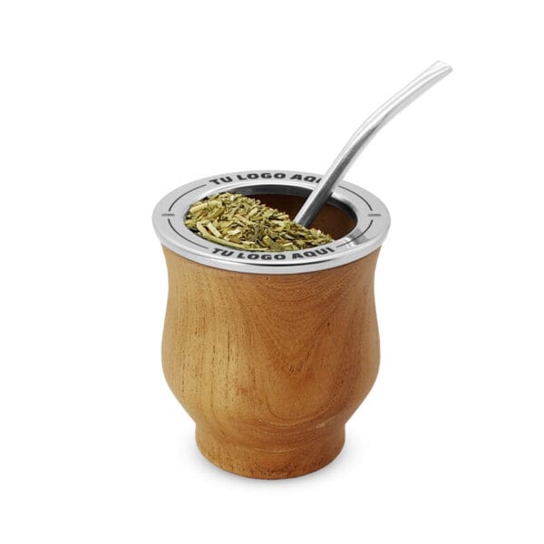 Mate Madera Algarrobo Personalizado