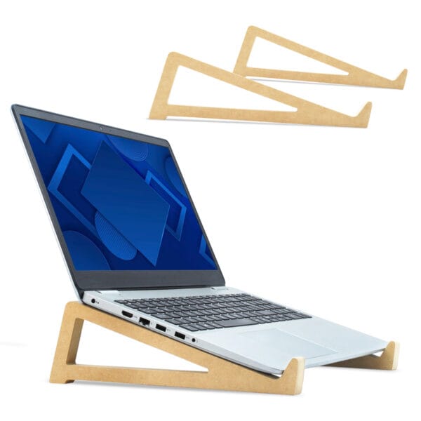 Soporte Notebook II Madera MDF Marron