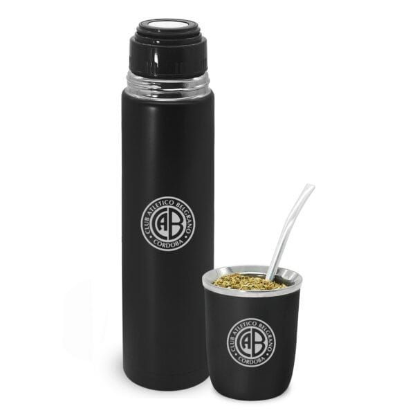 Termo y Mate Viajero Clubes Fútbol BELGRANO CORDOBA