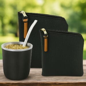 Mate viajero y set estuches