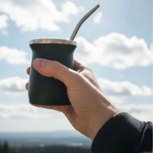 Set termo media manija 1L, mate y bombilla