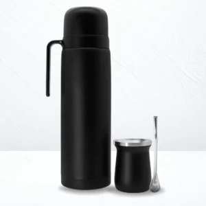 Set termo media manija 1L, mate y bombilla