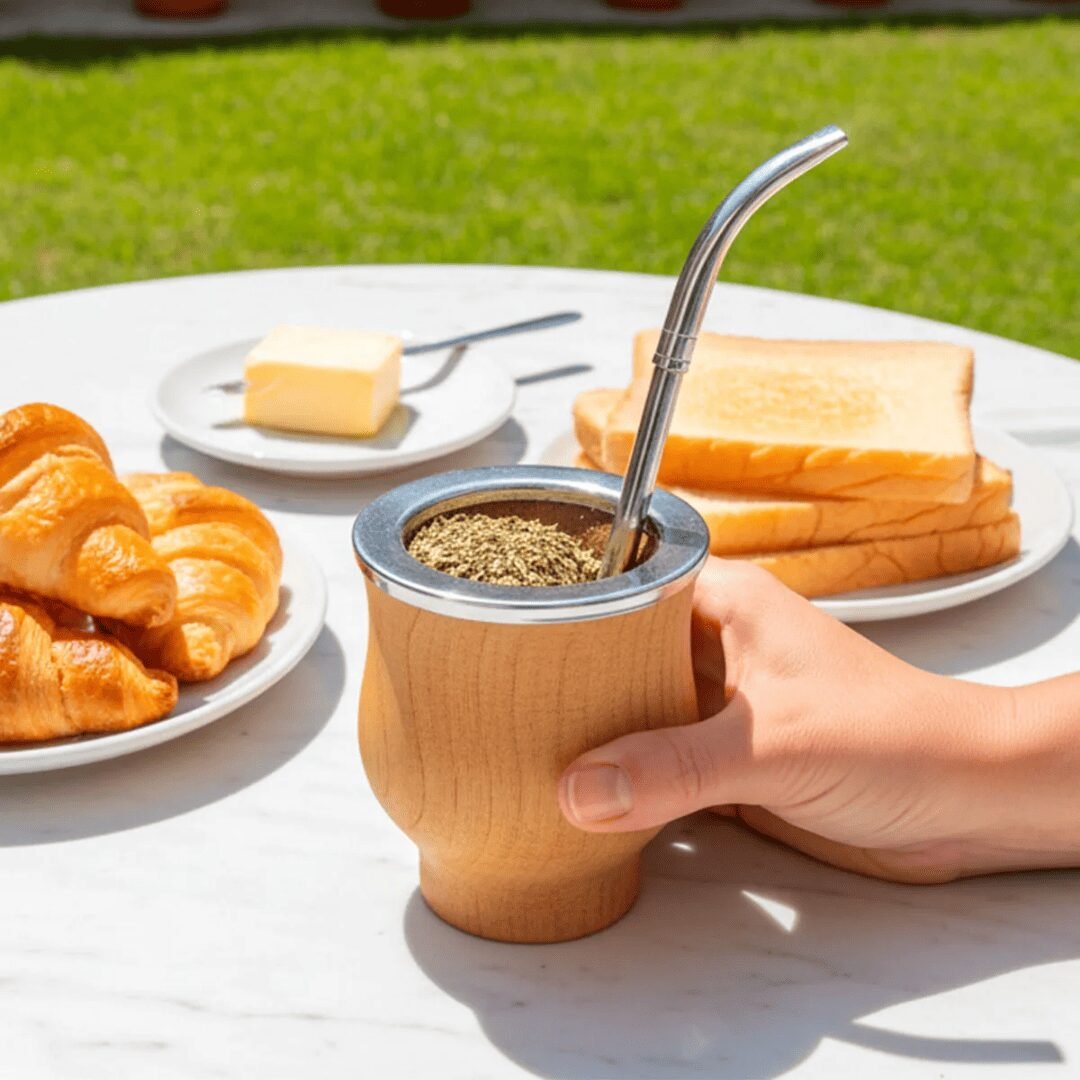 Mate algarrobo virola acero