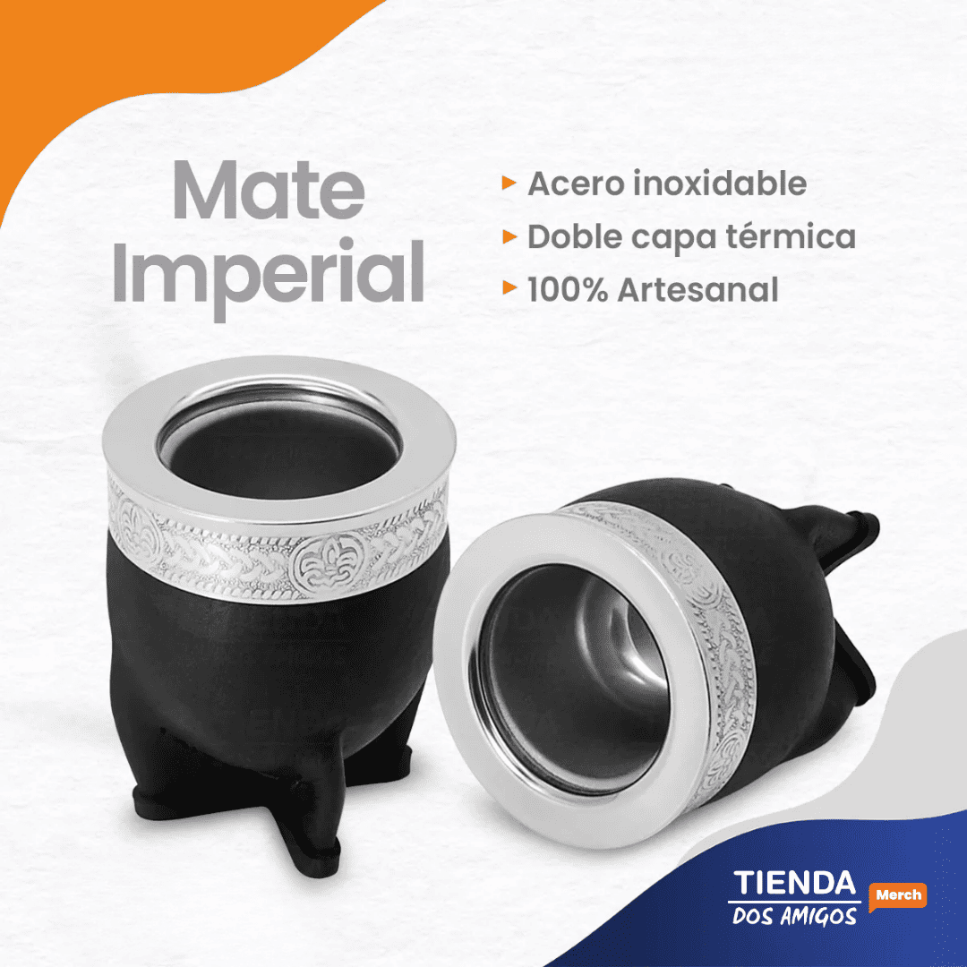 Mate imperial interior acero