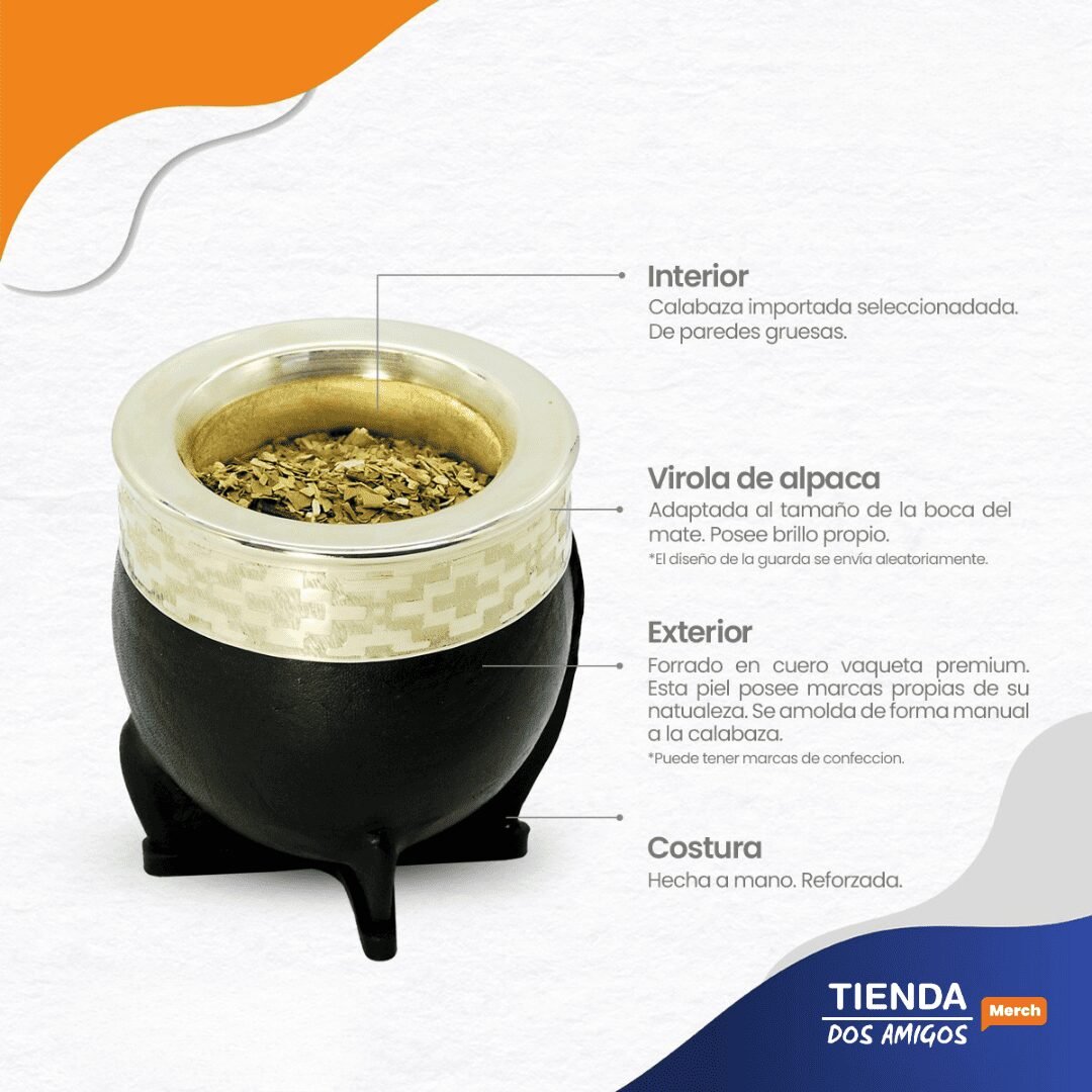 Mate imperial virola alpaca