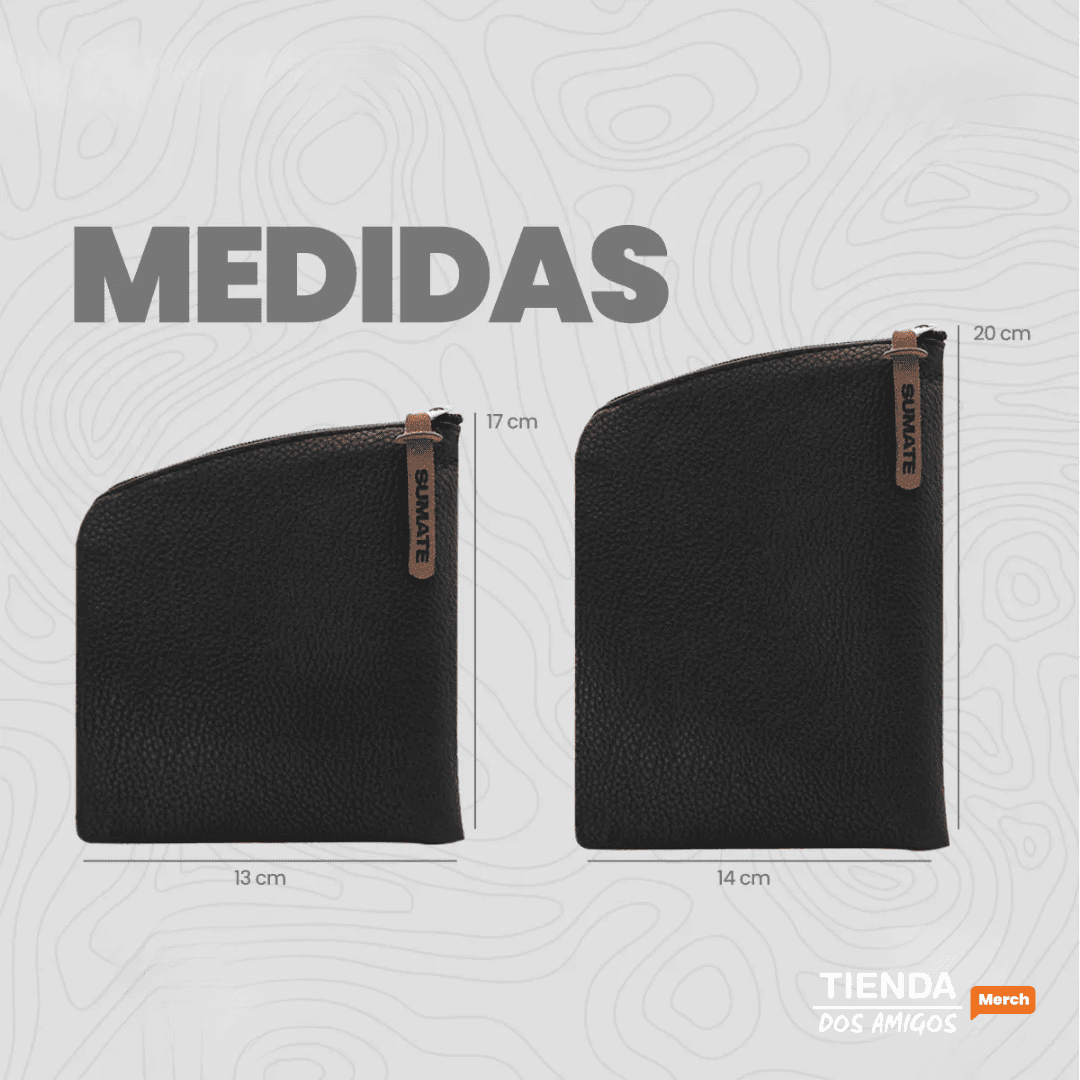 Set estuches yerbera y azucarera ecocuero