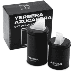 Set latas yerbera y azucarera Sumate