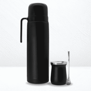 Set termo media manija 1L, mate y bombilla