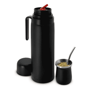 Set termo media manija 1L, mate y bombilla