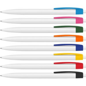 Boligrafo Clic Pen Best Value White - Tinta Azul