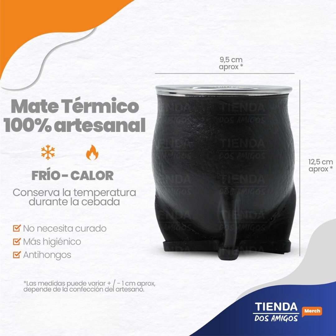 Mate camionero interior acero