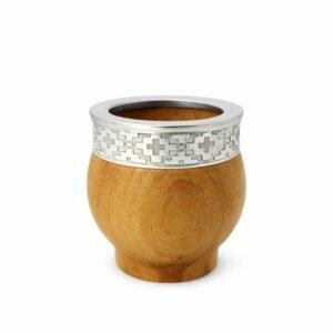 Mate imperial algarrobo fleje alpaca