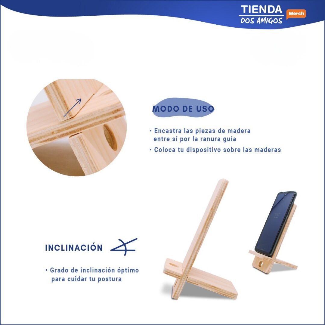 Soporte celular guatambú