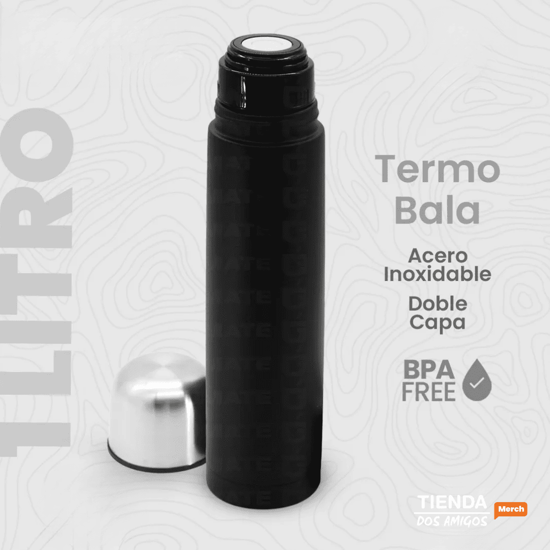 Termo bala 1L color