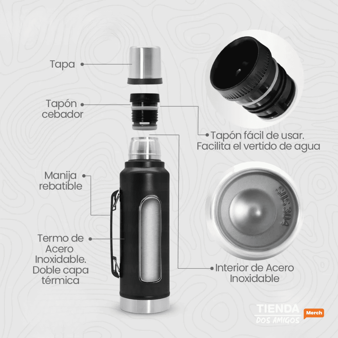 Termo tapón cebador 1.2L