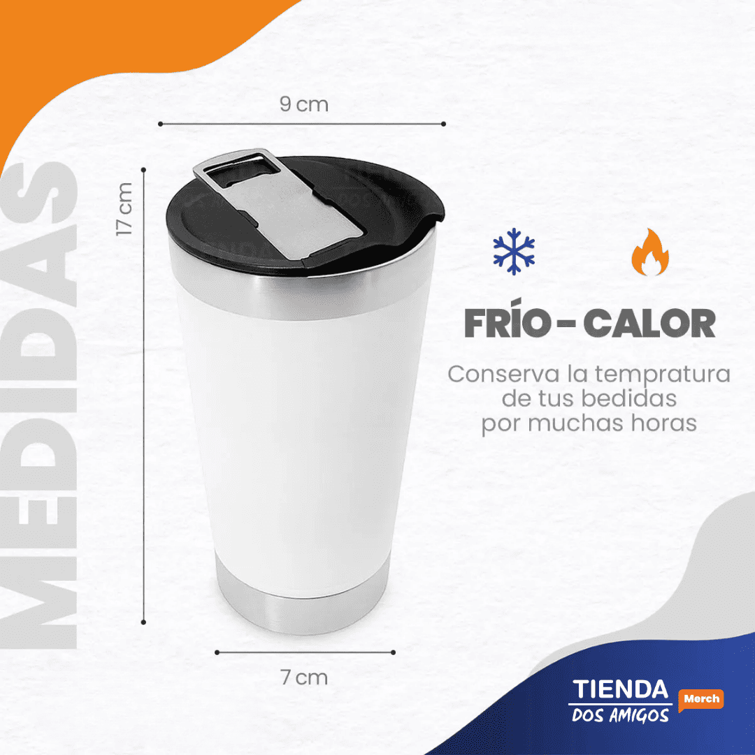 Vaso térmico cervecero 473ml