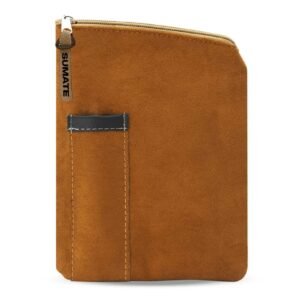 Estuche yerbera gamuza con porta bombilla