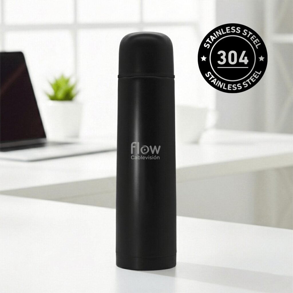 TERMO BALA 1L NEGRO