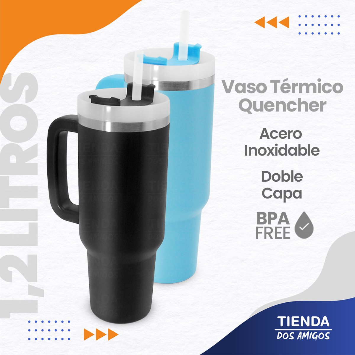 Vaso térmico quencher 1,2l